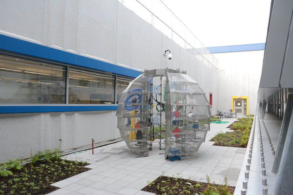 Flock House, 2012, a series of permanent and temporary portable structures people inhabited by Mary Mattingly