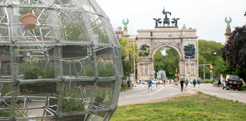 Watershed Core, 2021 by Mary Mattingly with +More Art in Prospect Park, Brooklyn