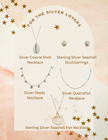 silver jewelry gifts