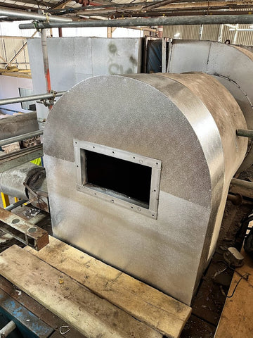 Customers oven shell, pre-installation