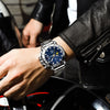 Relogio Masculino CRRJU Sport Chronograph Mens Watches Top Brand Luxury Full Steel Quartz Clock Waterproof Big Dial Watch Men