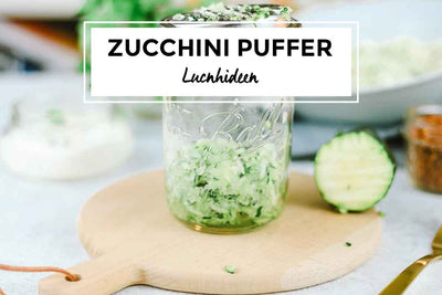 Zucchini Puffer mit der Mason Jar Reibe