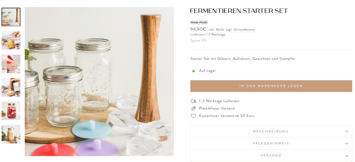 Fermentieren Starter Set