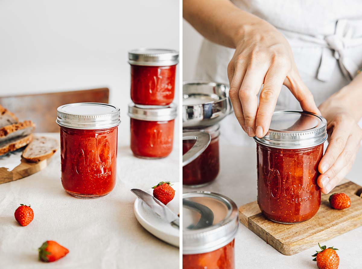 Marmelade aus Erdbeeren selbst machen - Rezept