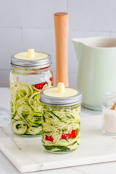 Fermentierte Zoodles mit Chilli