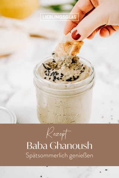 Baba Ghanoush Rezept im Glas