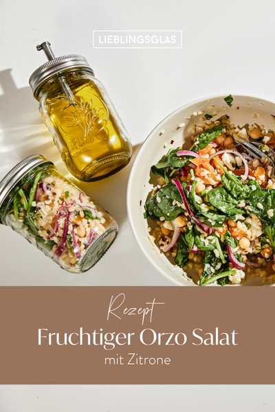 Rezept Batch Cooking Orzo Salat