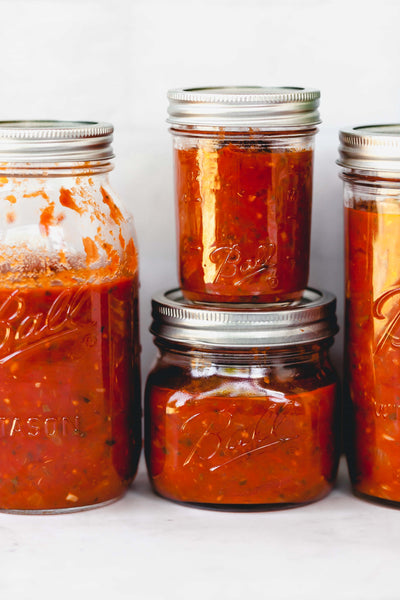 Tomatensauce selbst einmachen im Lieblingsglas Rezept