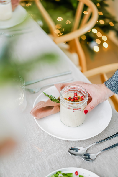 Geröstete Blumenkohlsuppe Lieblingsglas