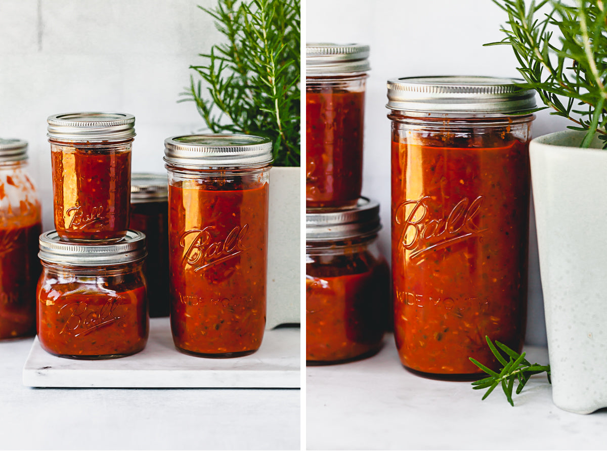 Selbstgemachte Tomatensoße einkochen – Lieblingsglas