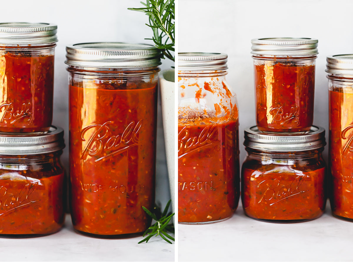 Selbstgemachte Tomatensoße einkochen – Lieblingsglas
