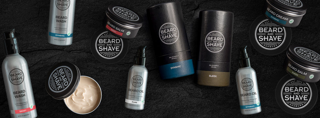 Sortiment von Beard and Shave