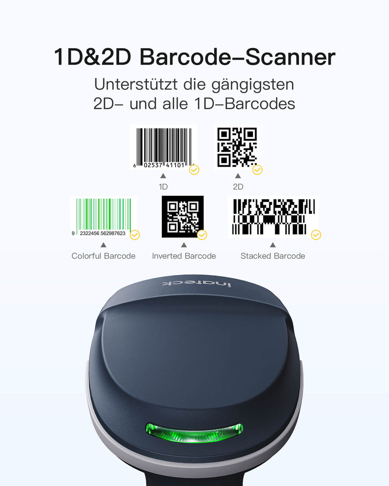 Inateck Bester QR Code Scanner Smart Base, BCST-54 – Inateck Office DE