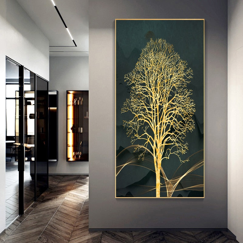 CORX Designs - Golden Tree Canvas Art - Review