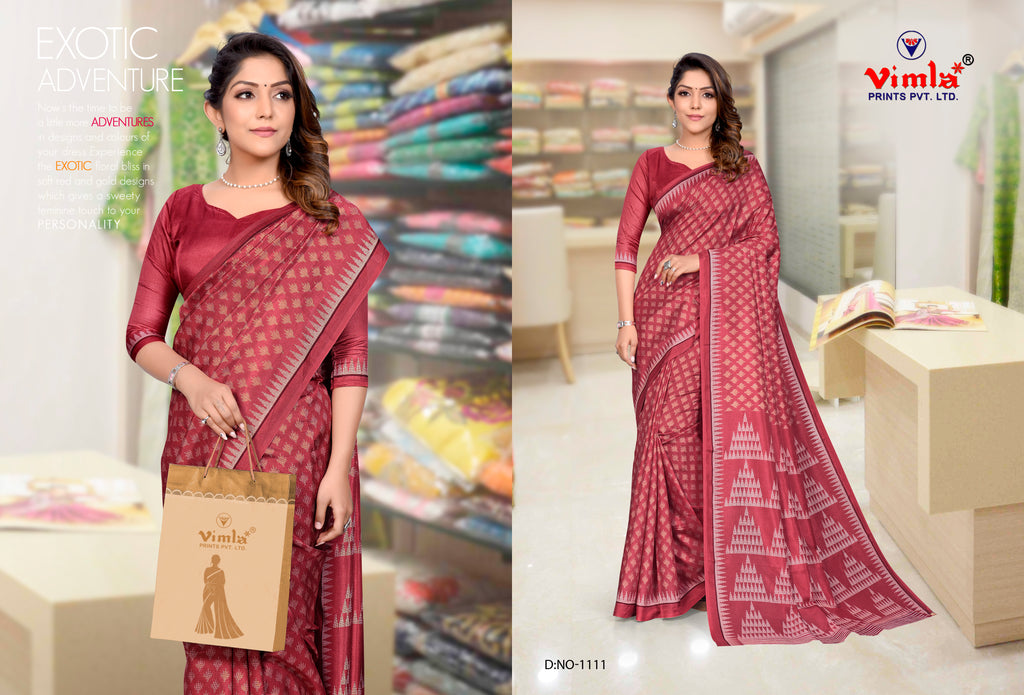 The Art of Choosing Flattering Uniform Sarees for Different Body Typess