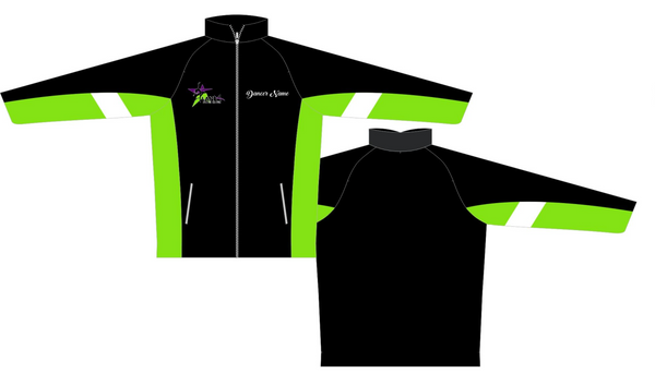 black and green jacket to match Custom Dance Outfits