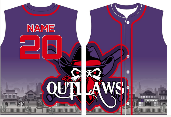 Slow pitch Jerseys for Outlaws team at Henning park Caledonia