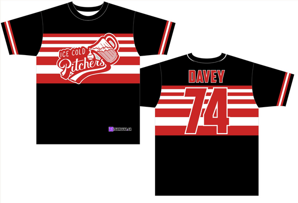 Ice cold pitchers jersey idea for 150+ Slo-Pitch Team Names