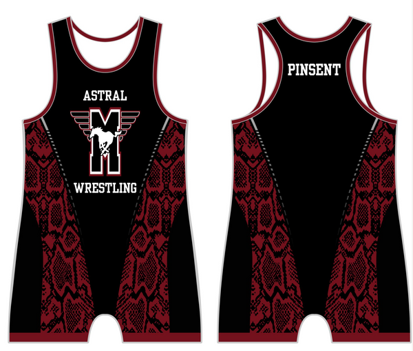 custom Wrestling Singlets for Astral team