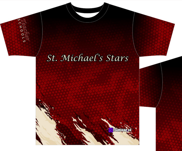 custom school shirts for St Michael's