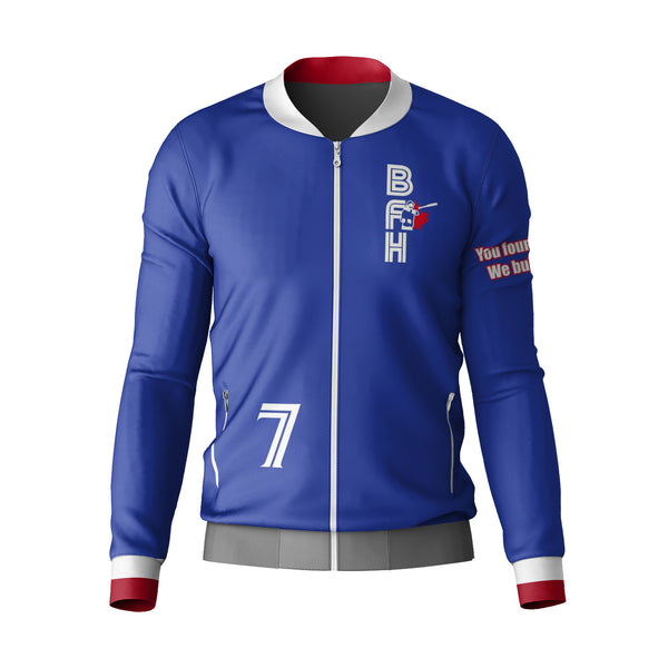 Custom Coach Jacket with full zipper