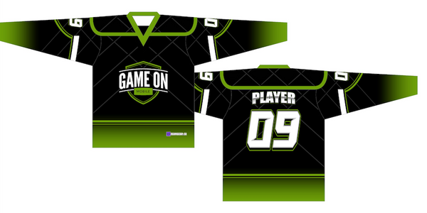 custom hockey jerseys branded for Game on Mobile