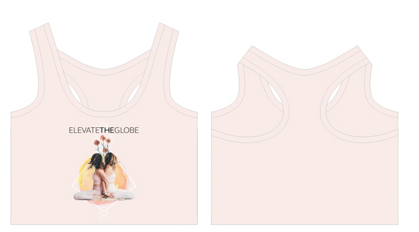 cropped tank top yoga outfit for Elevate the Globe