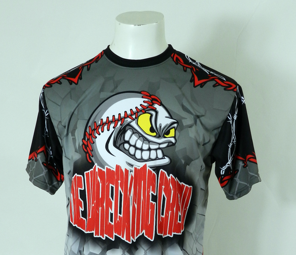 Wrecking Crew custom softball jerseys