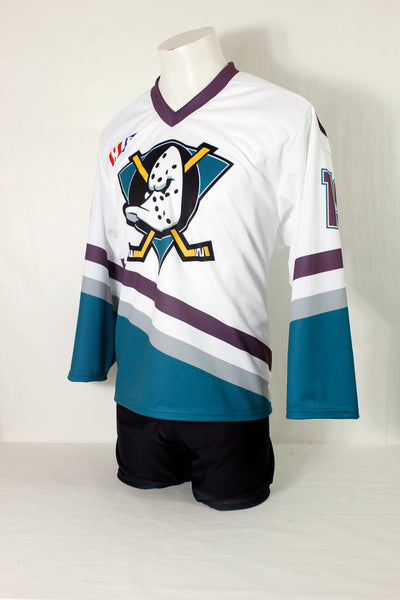 mighty ducks inspired custom hockey jerseys design