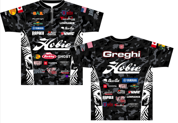 fishing jerseys custom design with sponsor logos