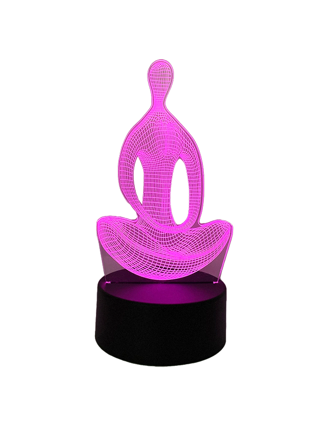 3D Illusion Lamp - Yoga