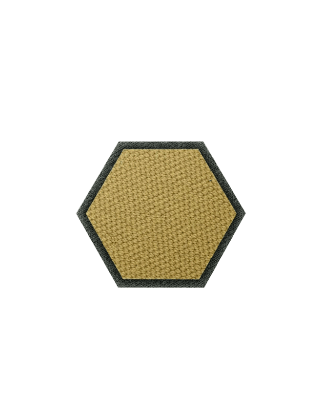 Hexagon Sisal Mat