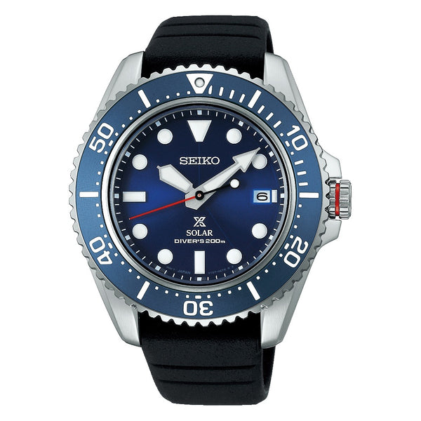Seiko Men's Prospex Solar Diver Watch - SNE593P1 - Hartmanns Jewellers