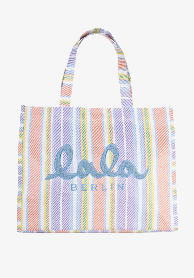 Tote Mareva multicolor rhubarb - With our multicolor rhubarb shopper, we are getting pure summer... - 5/5