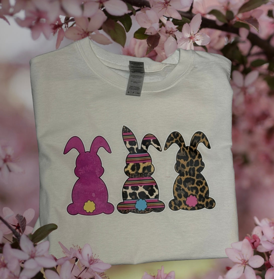 Easter Three Bunnies