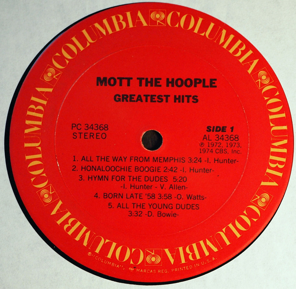 All The Way From Memphis Mott The Hoople