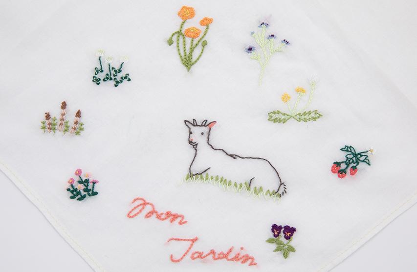 Sunny Thread 15色で描く 草花と動物の庭