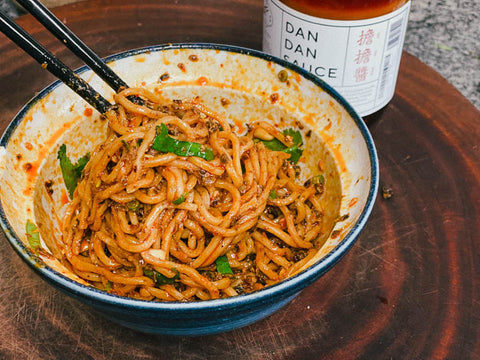 Chinese Noodles With Dan Dan Sauce