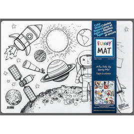 Funny Mat - Mini Travel Mat w/6 Giotto Markers
