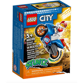 LEGO City Stuntz Wheelie Stunt Bike 60296 Building Set (14 Pieces)