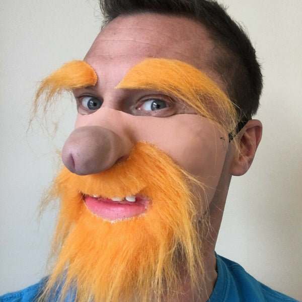 Leprechaun Half Face Mask – Rubber Johnnies Fx