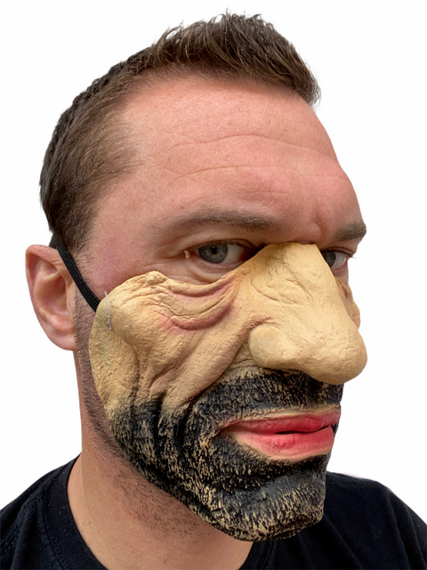 The Door Man Half Face Mask u2013 Rubber Johnnies Masks