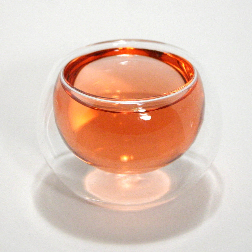 thermal glass tea cup