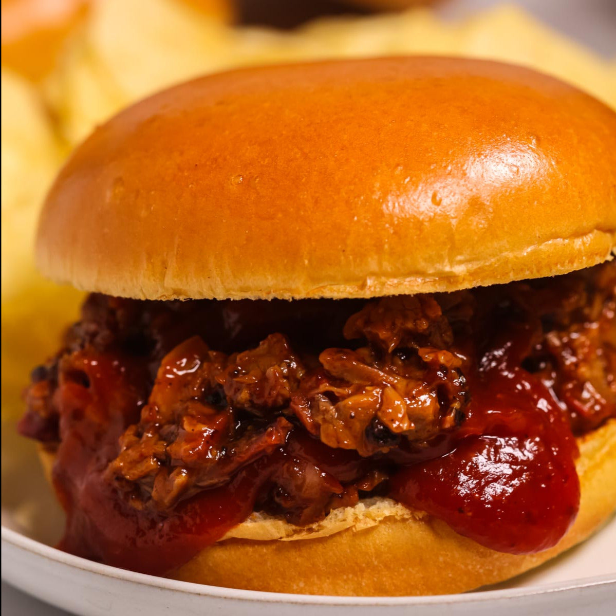 Chopped Beef w/ Homemade BBQ Sauce - Halalbird product image