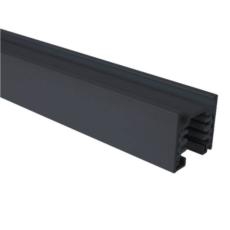3 Phase Track Light Rail 2m in Black Buy in Ireland | Ledex Lighting Ltd