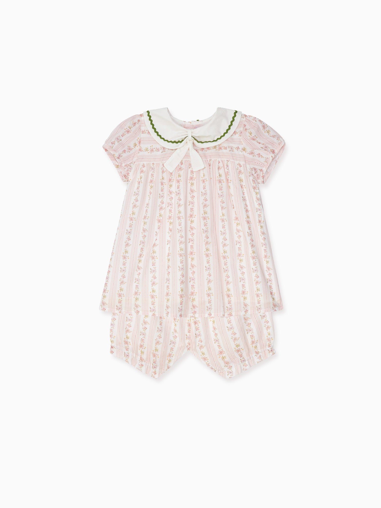 Ivory Santina Smock Ceremony Baby Girl Set – La Coqueta Kids