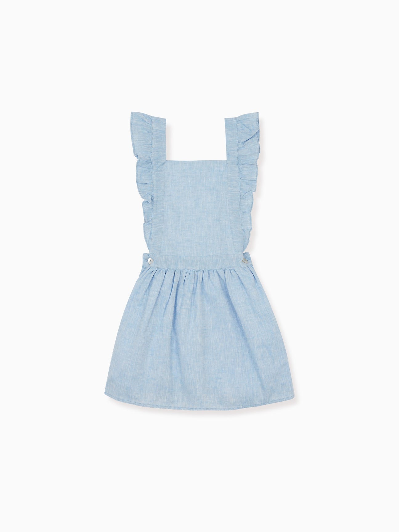 Dusty Blue Hebe Girl Skirt#N#– La Coqueta Kids
