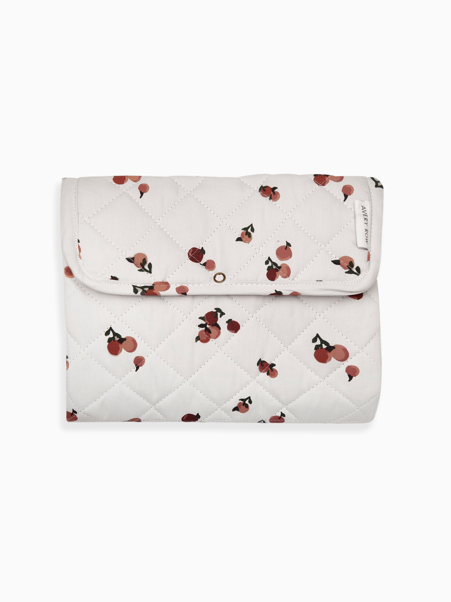 Pink Peaches Travel Changing Mat