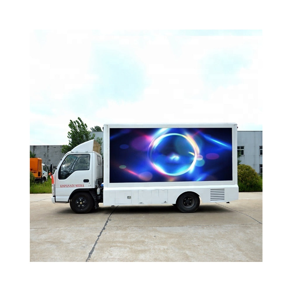 Foton electric HD show Full Color Mobile led Screen Stage Truck