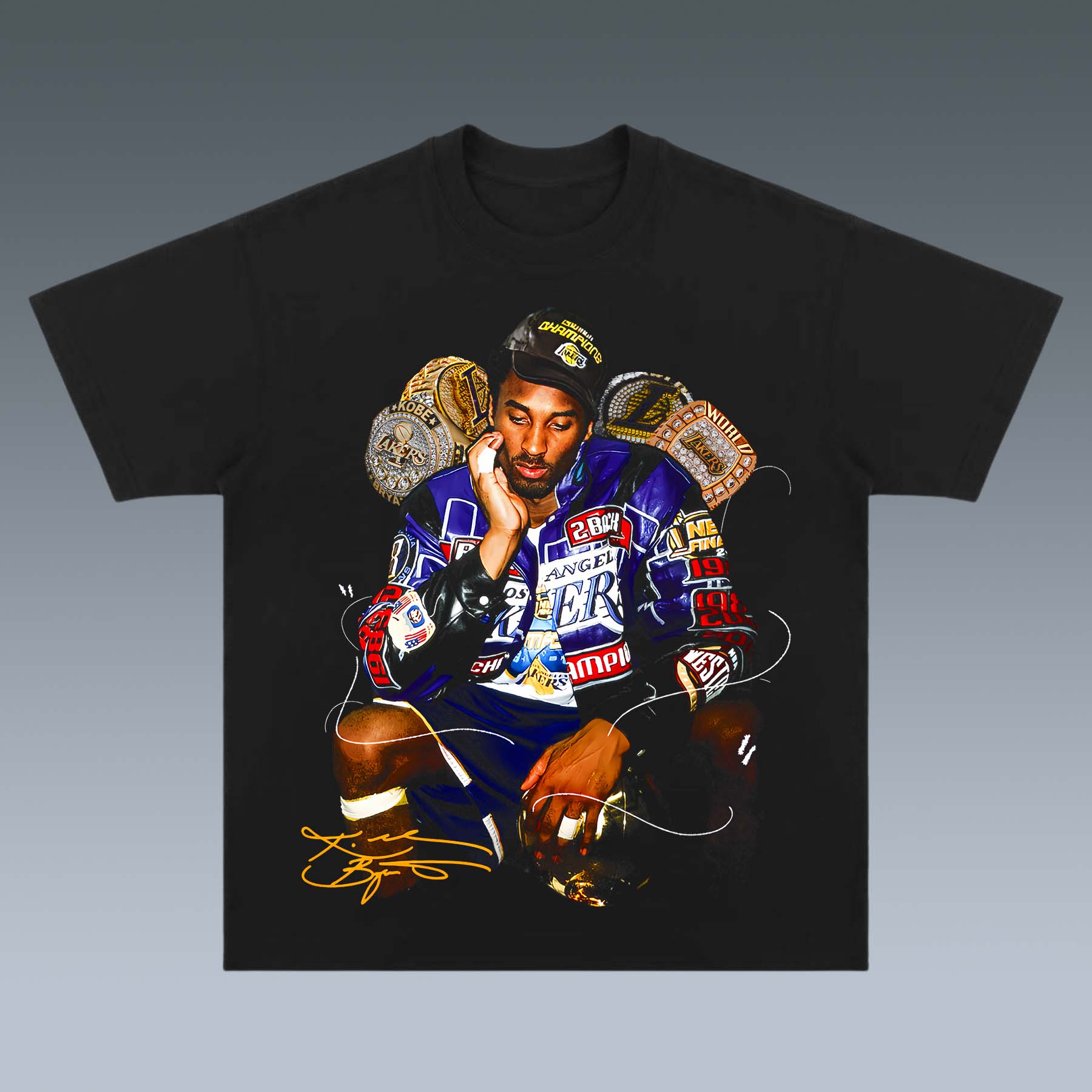 VINTAGE TEE |  KOBE BRYANT 6 - VINTAGE BOOTLEG